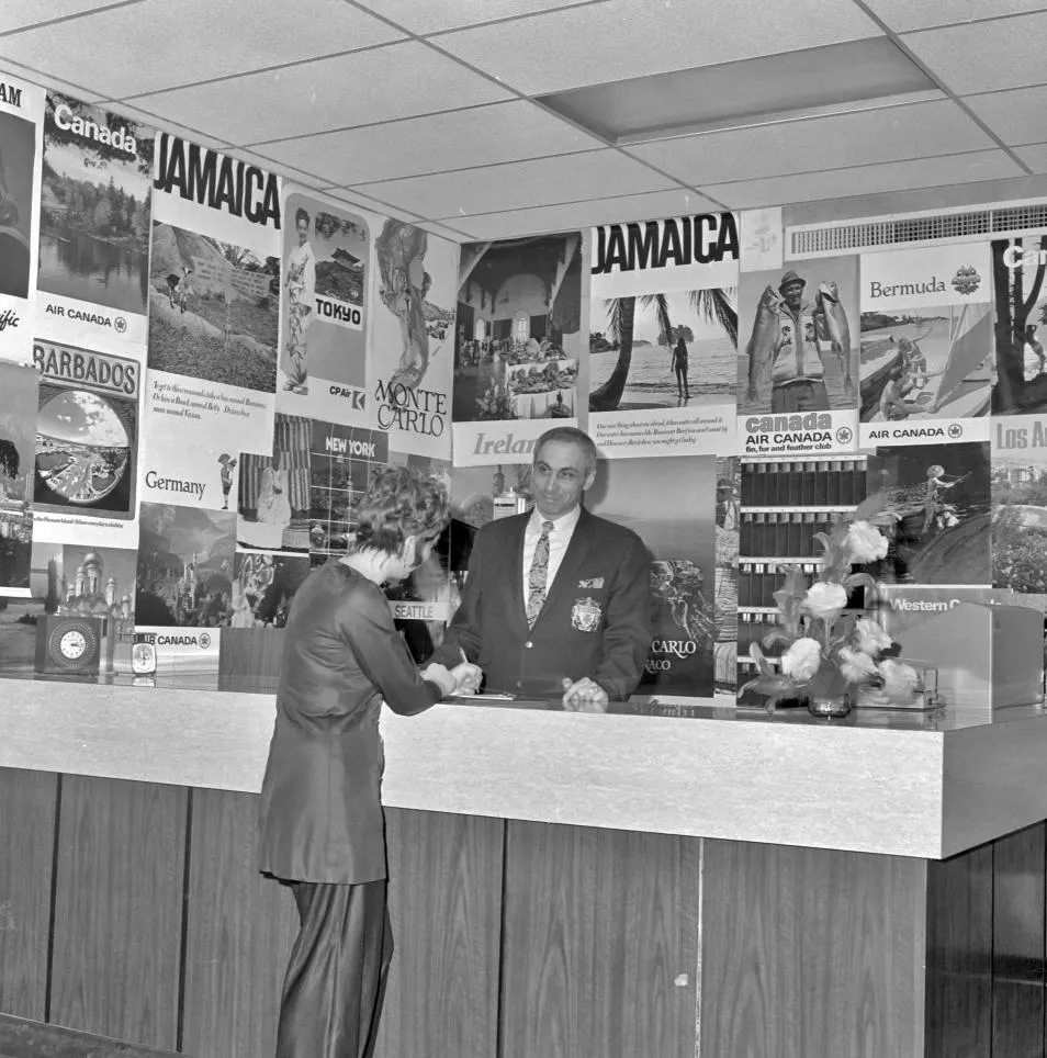 THEN: 1971 – Tourism program classroom